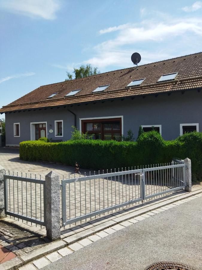 Aussergewoehnliche Atelierferienwohnung Mit Balkon An Der Donau Winzer Eksteriør bilde