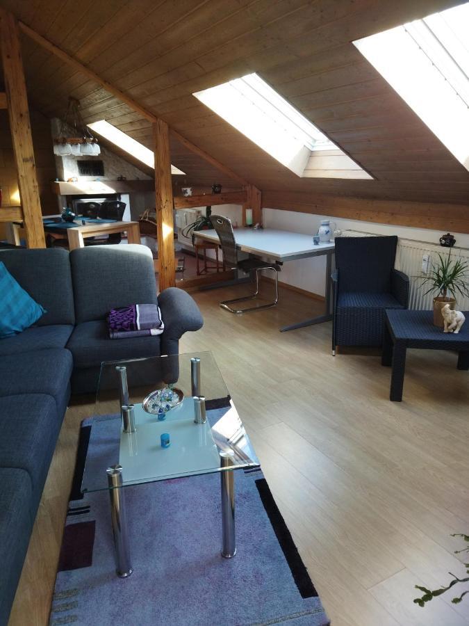 Aussergewoehnliche Atelierferienwohnung Mit Balkon An Der Donau Winzer Eksteriør bilde